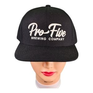 Pro-Five Brewing Company Snapback Cap Baseball One‎ Size Yupoong Dad Hat Beer